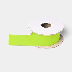 Ruban En Satin Couleur citron vert