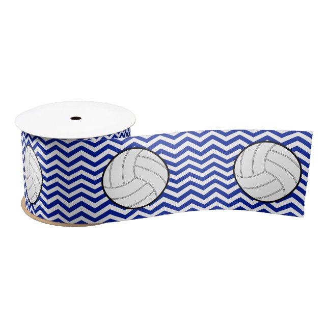 Ruban En Satin Couleur personnalisée Ruban de volley-ball Chevron (Bobine)