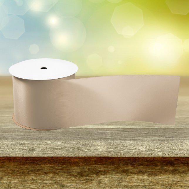Ruban En Satin Couleur solide Burly Wood (Créateur téléchargé)