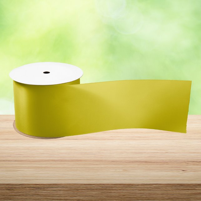 Ruban En Satin Couleur solide Citrine (Créateur téléchargé)