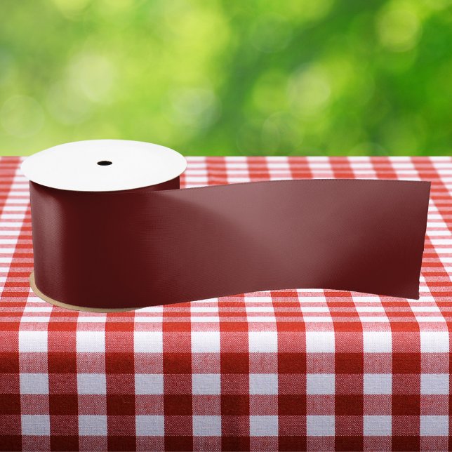 Ruban En Satin Couleur solide de prune persane (Créateur téléchargé)