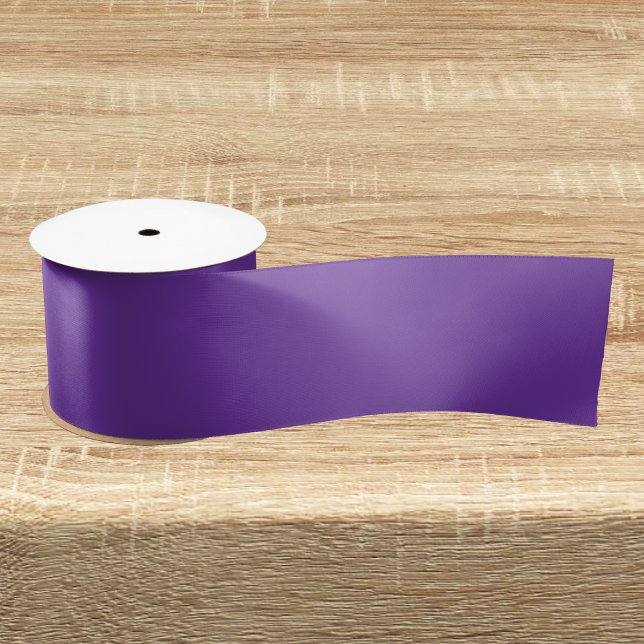 Ruban En Satin Couleur solide du coeur pourpre (Créateur téléchargé)