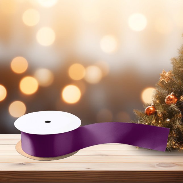 Ruban En Satin Couleur tendance Élégante violet (Créateur téléchargé)