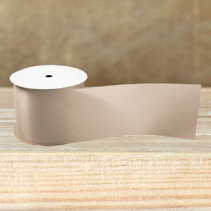 Ruban En Satin Couleur uni pâle