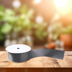 Ruban En Satin Couleurs tendance - Gris d'ardoise - Solide