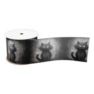 Ruban En Satin Crazy Scruffy Alley Cat