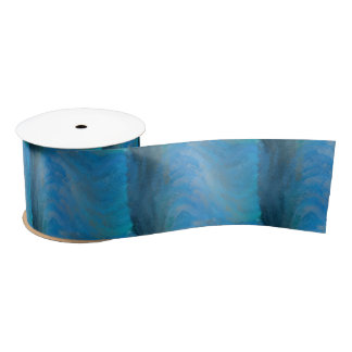 Ruban En Satin crewavy blue design