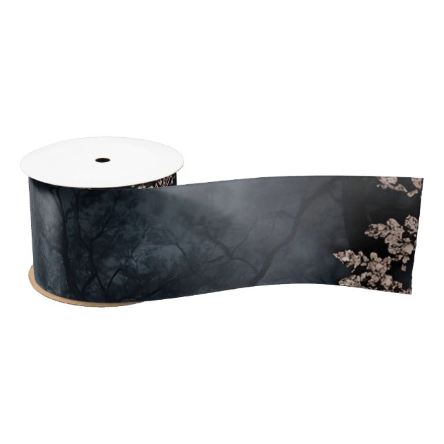 Ruban En Satin Cristal de Minuit  (Bobine)