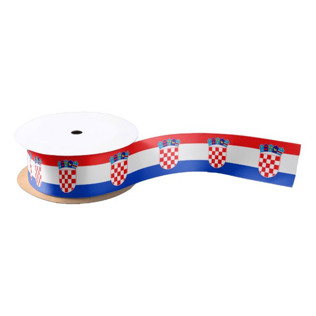 Ruban En Satin Croatie (Bobine)