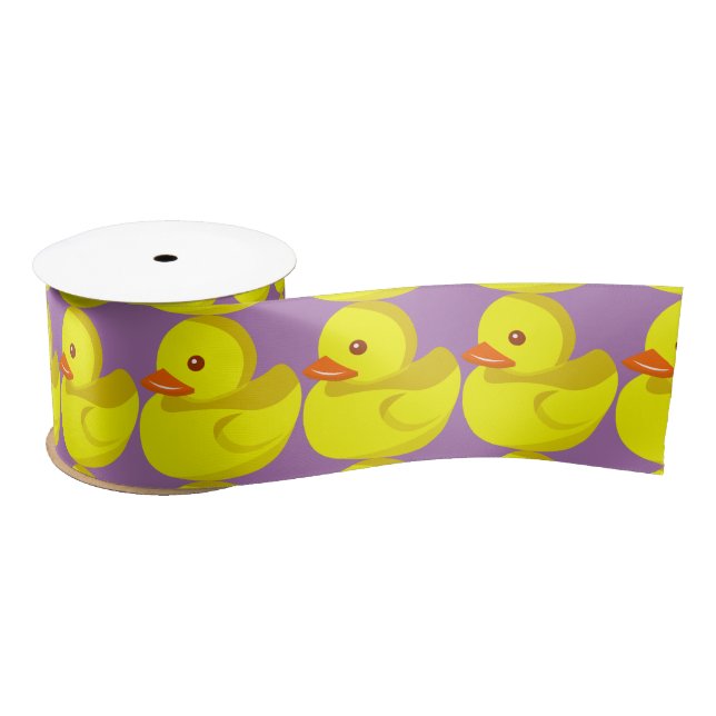Ruban En Satin Cube Rubber Duck Thunder_Cove (Bobine)