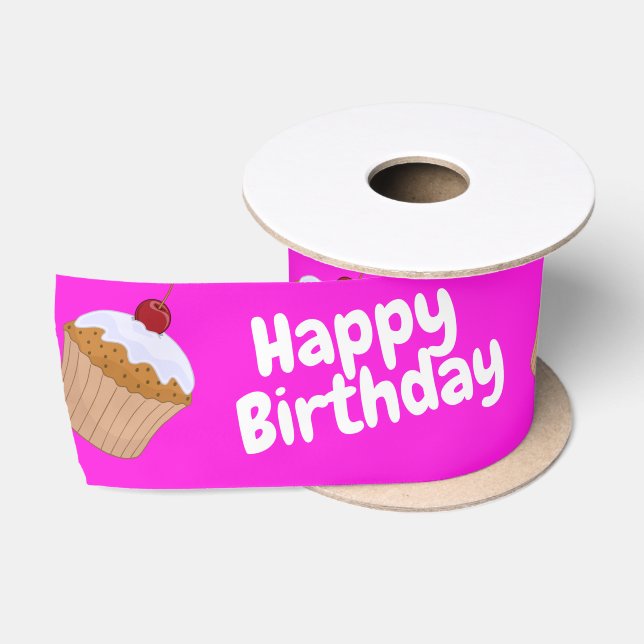 Ruban En Satin Cup cake (Bobine)