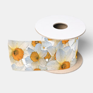 Ruban En Satin Daffodile frais