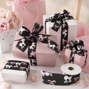 Ruban En Satin De Poodles Assez Étonnants