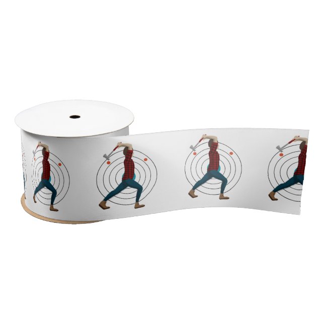 Ruban En Satin Défilement Ax (Bobine)