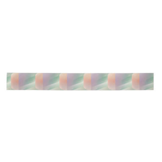 Ruban En Satin Dégradé Abstrait Pastel Couleur Douce Esthétique