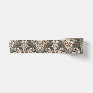 Ruban En Satin Design baroque glamour avec Parties scintillant et