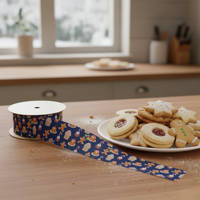 Ruban En Satin Desserts de Noël (Créateur téléchargé)
