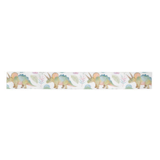Ruban En Satin Dinosaur Triceratops Party Ribbon