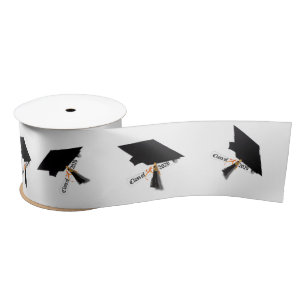 Ruban En Satin Diplôme de Casquette de 2e classe de 2026