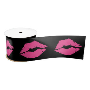 Ruban En Satin "Diva Lips"