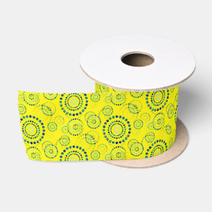 Ruban En Satin Dots Circle Power Flowers II + votre backgr. & idé