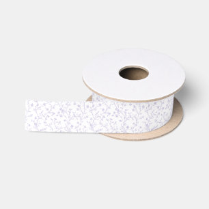 Ruban En Satin Douce Prairie Lavande Poussiéreuse - Neutre