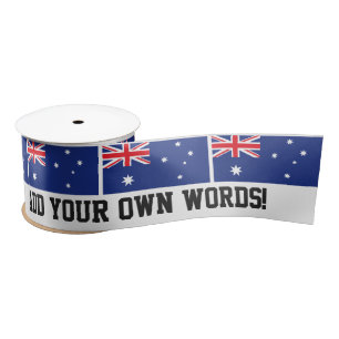 Ruban En Satin Drapeau australien