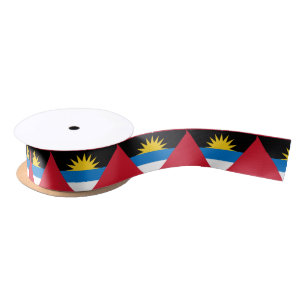 Ruban En Satin Drapeau d'Antigua-et-Barbuda