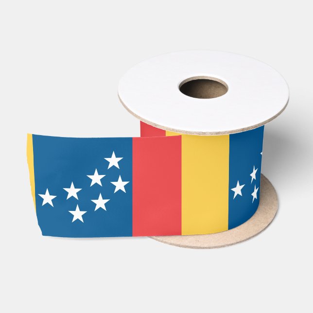 Ruban En Satin Drapeau de Durham, Caroline du Nord (Bobine)