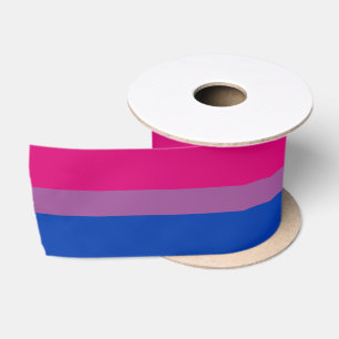 Ruban En Satin Drapeau de fierté bisexuel