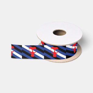 Ruban En Satin Drapeau de fierté de masque