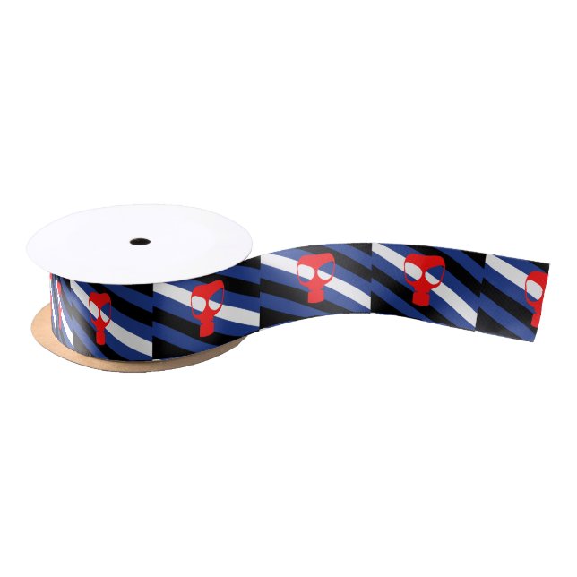 Ruban En Satin Drapeau de fierté de masque (Bobine)