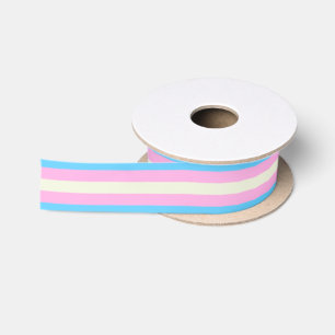 Ruban En Satin Drapeau de fierté de transsexuel de Falln
