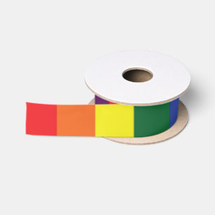 Ruban En Satin Drapeau de fierté LGBT