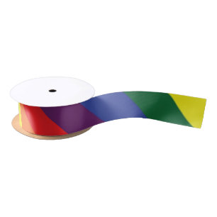 Ruban En Satin Drapeau de fierté LGBT