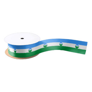 Ruban En Satin Drapeau de Kabardino-Balkarie