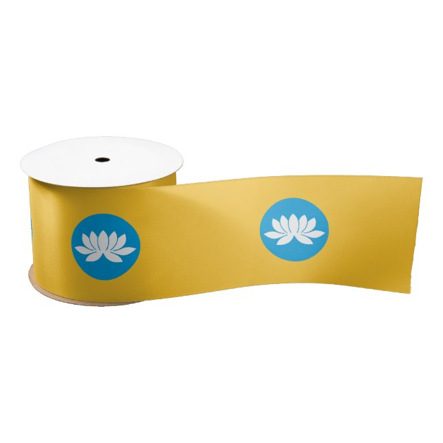 Ruban En Satin Drapeau de Kalmoukie (Bobine)