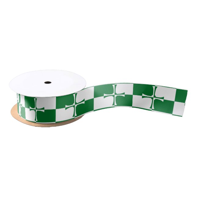 Ruban En Satin Drapeau de Kirkcudbrightshire Satin Ruban (Bobine)