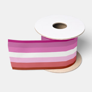 Ruban En Satin Drapeau de la fierté lesbienne