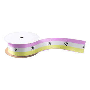 Ruban En Satin Drapeau de la Fierté Twink