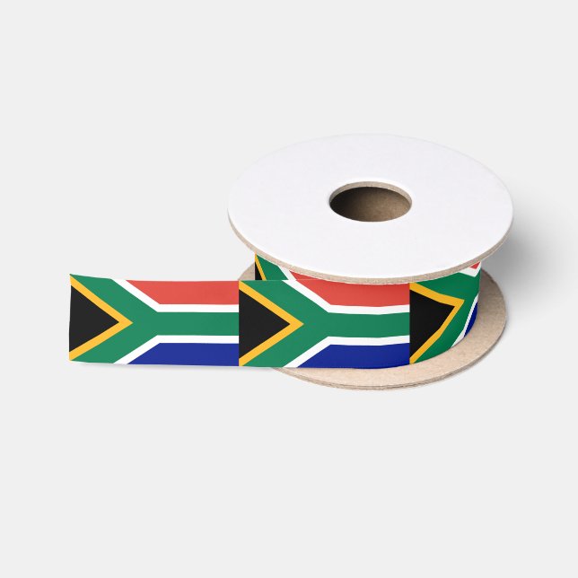 Ruban En Satin Drapeau de l'Afrique du Sud (Bobine)
