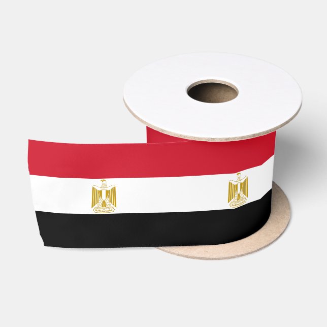 Ruban En Satin Drapeau de l'Égypte (Bobine)