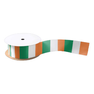 Ruban En Satin Drapeau de l'Irlande