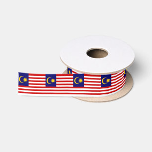 Ruban En Satin Drapeau de Malaisie