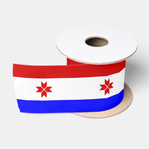 Ruban En Satin Drapeau de Mordovie
