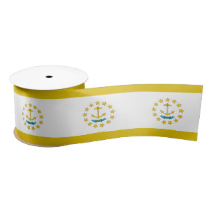 Ruban En Satin Drapeau de Rhode Island