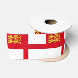 Ruban En Satin Drapeau de Sercq