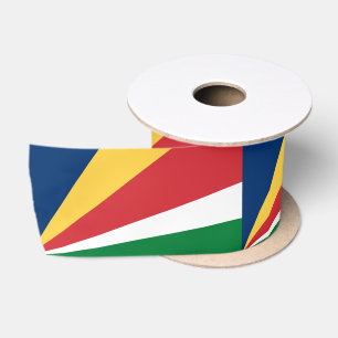 Ruban En Satin Drapeau des Seychelles
