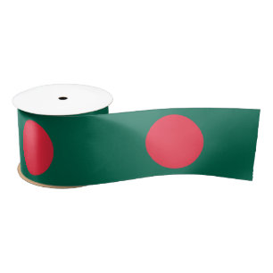 Ruban En Satin Drapeau du Bangladesh (Bangladesh)