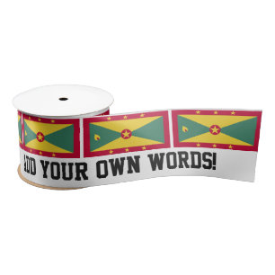 Ruban En Satin Drapeau du Grenada